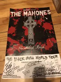 The mahones autograph 