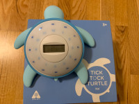 Tick Tock Turtle - Kai (Blue) Kids Alarm Clock