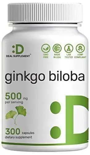 2 X Ginkgo Biloba 500mg 240 Capsules For Brain Function / Sealed, View more