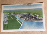 Vintage Post card Ford Plant