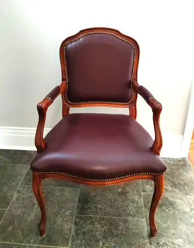 French Provincial Reproduction Arm Chair, View more