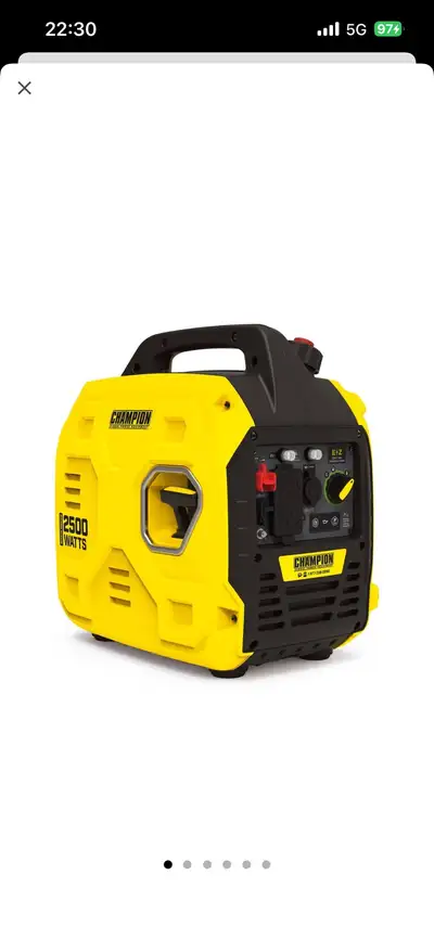 génératrice Champion 2500W neuf! , View more