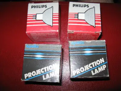 4 new Projection Lamps -$4 each, View more