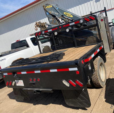 2016 FORD TRITON V-10 SUPERDUTY F-550 XL PICKER TRUCK