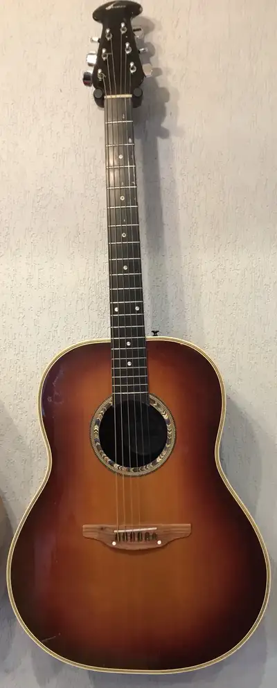 OVATION ACOUSTIC GUITAR MATRIX 1132-1 SUNBURST, 1978, View more