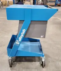 Metal 3 Tiered Rolling Cart