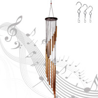 Outdoor Wind Chimes - 36" with 18 Aluminum Alloy Tubes