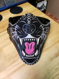 Bad Kitty leather riding mask