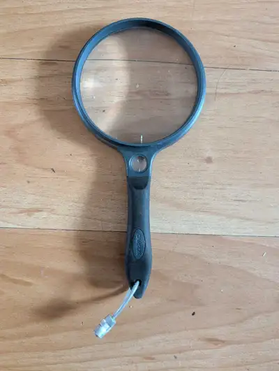 Carson SureGrip 2x Soft-Grip Glass Magnifier with 10x Spot Lens, View more