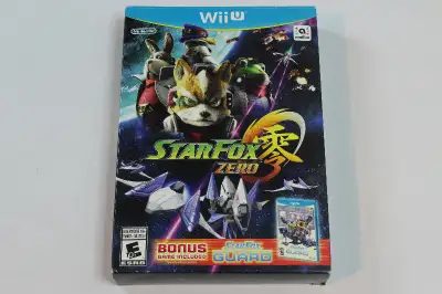Star Fox Zero & Star Fox Guard Nintendo Wii U Video Games New, Voir plus