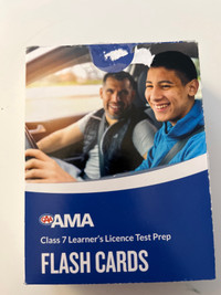 AMA Class 7 Learner’s License Test Prep Flash Cards