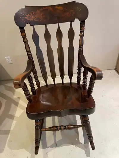 Antique Wooden Rocking Chair, View more