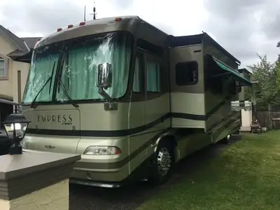 Excellent condition Well maintained tires 2 years old Refrigerator and HW tank updated Solar system...