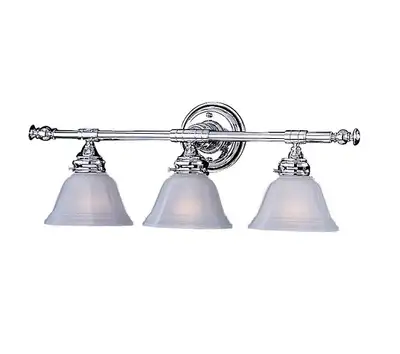 MURRAY FEISS Bathroom Vanity Light Fixture. Collection: Devonshire. Model: VS5103-CH. Like new condi...