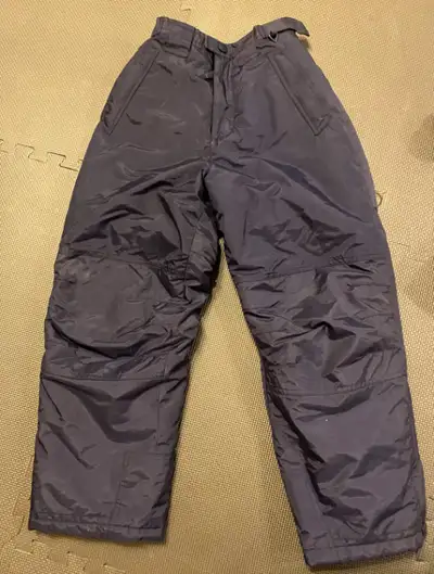 Kids snow pants (size small) length (Outseam): 33 inches inseam length: 23 inches
