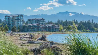 Central Parksville Oceanview Executive Condo! Experience full-time luxury coastal living in this bri...