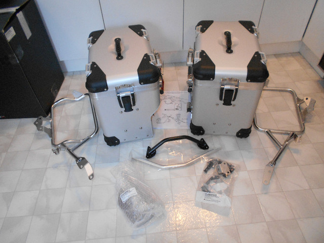 Ducati Performance Multistrada 1200 Enduro Aluminum Panniers in Motorcycle Parts & Accessories in Barrie