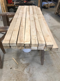 Reclaimed hardwood lumber 