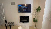 Professional TV wall mounting