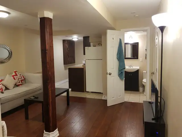 1 BR BASEMENT APT FOR SINGLE FAMILY - Text - 647.286.7749