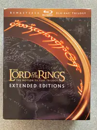 The Lord of the Rings Extended Edition Trilogy 1 2 3 15 Blurays