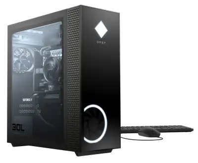 HP Omen 30L Gaming PC (Intel Core i7 / RTX 3070), View more