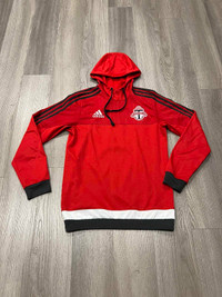 Adidas Toronto FC Red 2014 Pullover Hoodie Sweatshirt Men Small