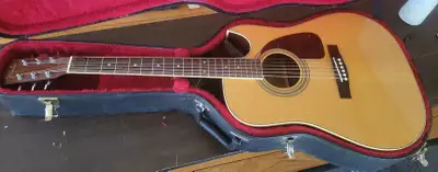 Fender DG27S Acoustic/Electric  Cutaway Guitar with Hard Case, View more