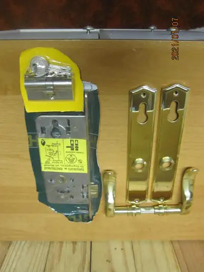 Brass Lock set., View more