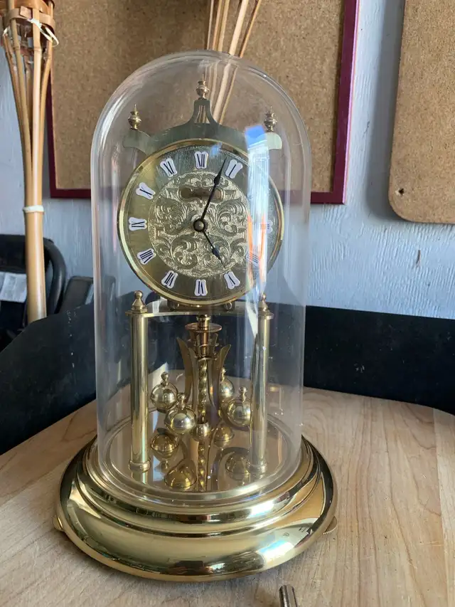 Seth Thomas Mantel Brass Clock567438996743147525