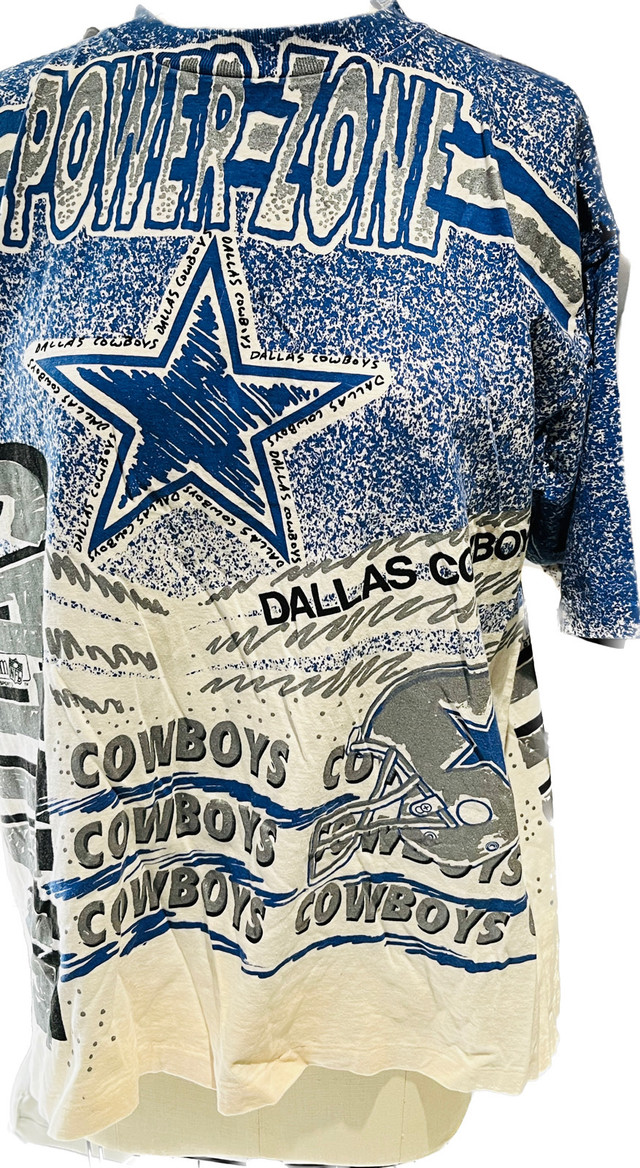 Vintage 90s Dallas Cowboys Magic Johnson T’s T Shirt Men’s Large in Men's in Markham / York Region - Image 2