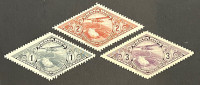 Costa Rica 1937 Aviation Stamps -Mint