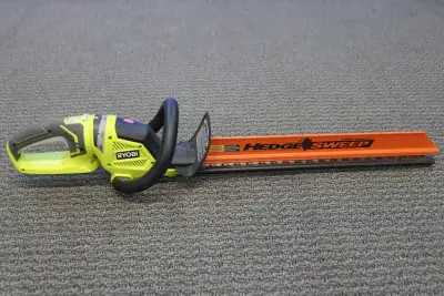 RYOBI 18V ONE+ 22" Cordless Battery Hedge Trimmer (#7146), View more