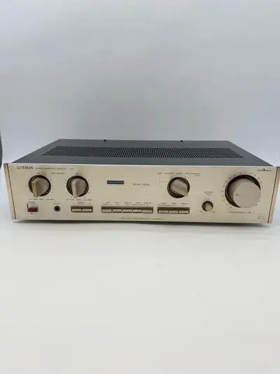 Luxman L-210 Vintage Stereo Integrated Amplifier Tested Working , View more