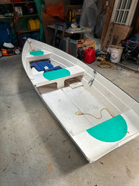 11 foot Fibreglass rowboat for sale