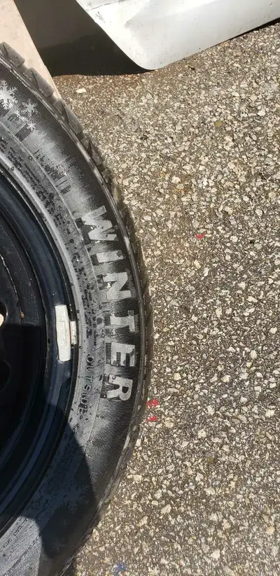 Four 215/55/17 winter tires with 17 inch steel rims. 5×114 bolt pattern. $400 for set!!. Dont wait t...