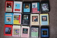 8 Track Tapes: Rock, Easy Listening, Country, Movies, Various