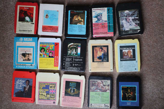 8 Track Tapes: Rock, Easy Listening, Country, Movies, Various in CDs, DVDs & Blu-ray in Calgary