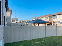 Tan colour privacy fence and gate Hot Sale!!!