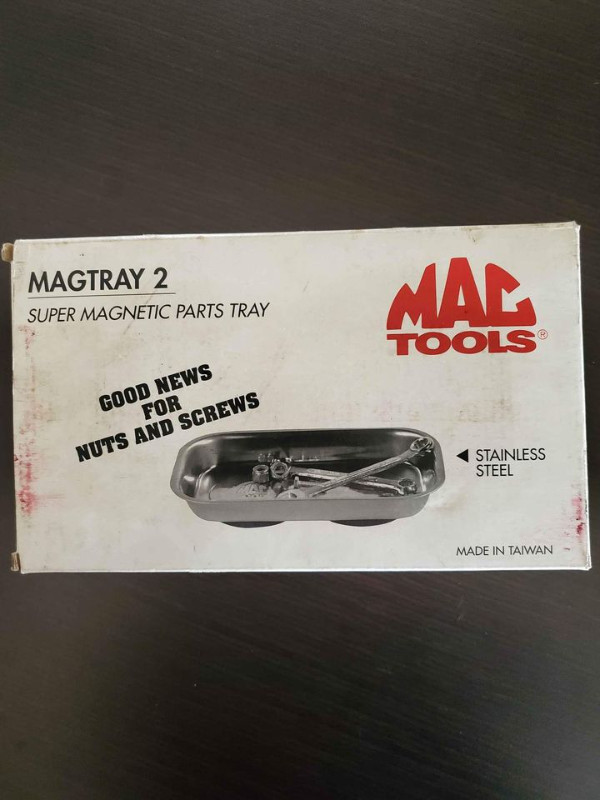 MAC TOOLS LARGE SUPER MAGNETIC PARTS TRAY "NEW" "VINTAGE" in Hand Tools in Kawartha Lakes