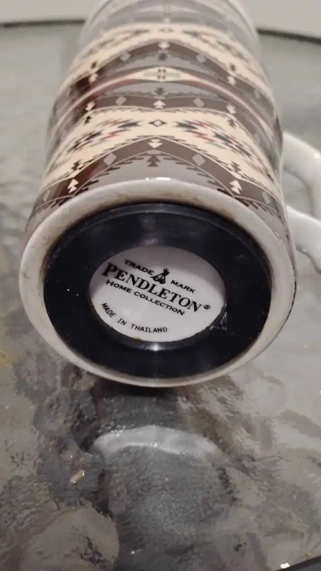 Pendleton Coffee Cup in Arts & Collectibles in Downtown-West End - Image 3
