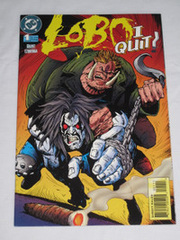 DC Comics Lobo I Quit#1 comic book