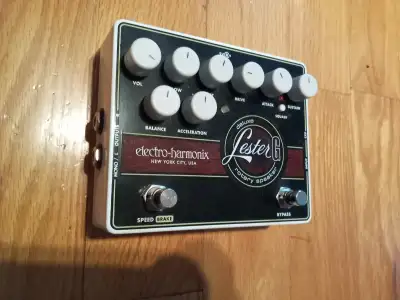 EHX Electro-Harmonix Lester G Pedal! Box+PowSup! FREE SHIPPING!, View more