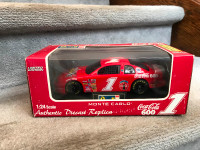 Coca Cola Monte Carlo Diecast Racing Car 1:24 Scale