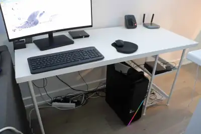 ikea computer desk white, View more
