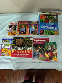 Gardening  books 
