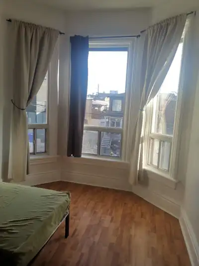 Room for rent for one person only. Basic utilities are included. Shared kitchen and bathroom. If you...