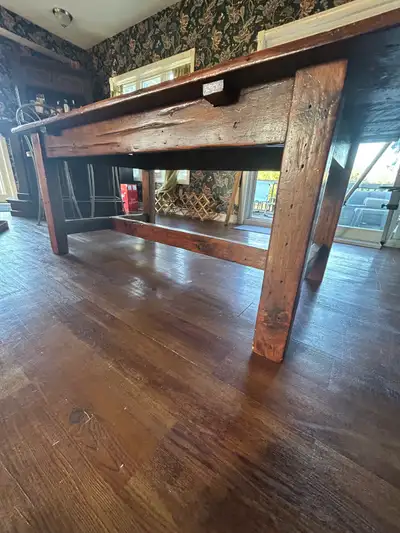 Rustic Farmhouse Dining Table, View more