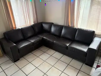 Full grain leather sofa from the Chesterfield Shoppe, View more