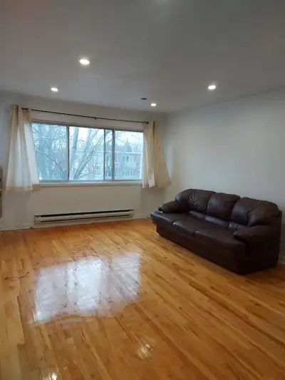 Description Grand 5 et demi à louer dans triplex libre immédiatement Enquête de crédit, Tribunal adm...